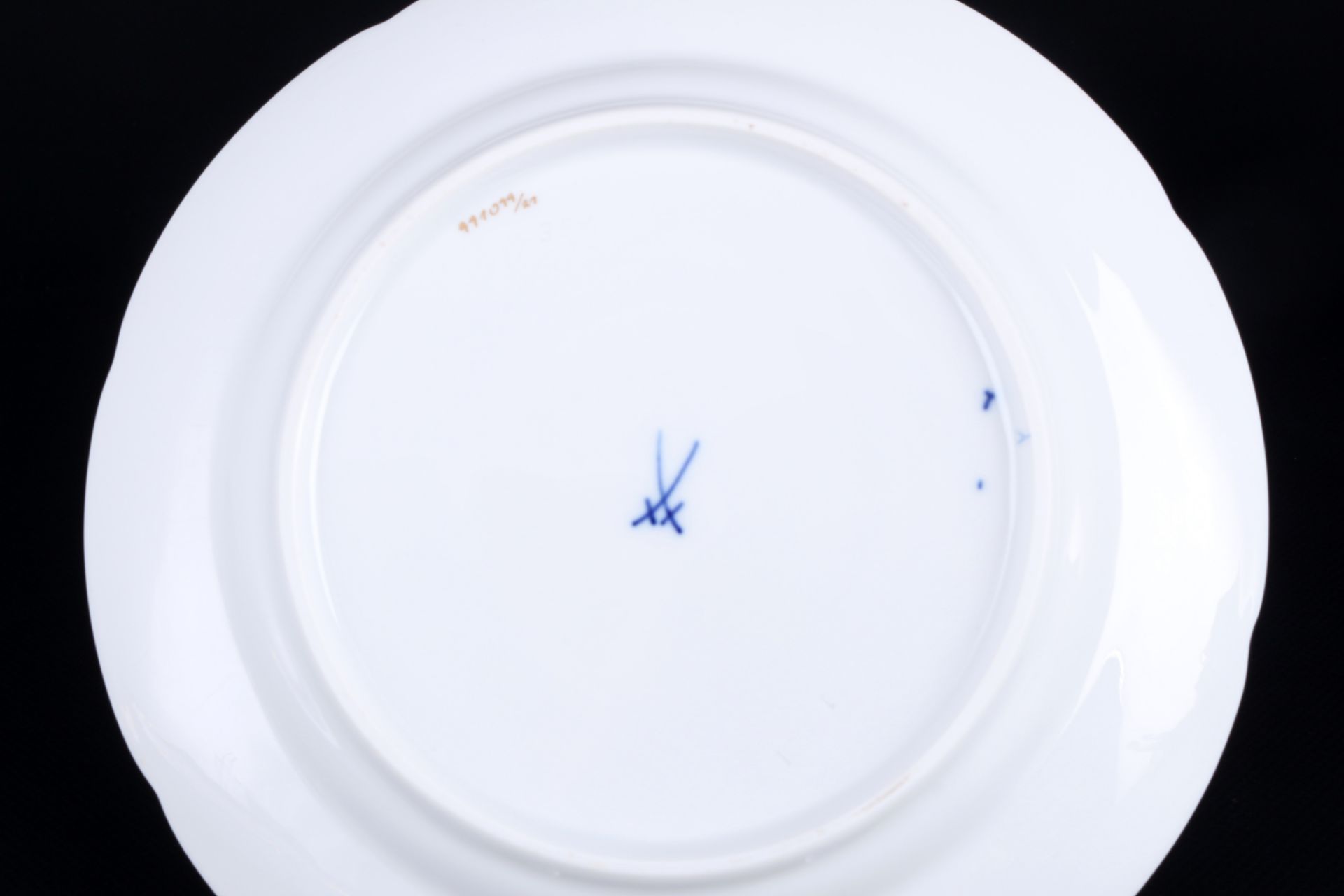 Meissen B-Form royal blue coffee dejeuner for 2 persons 1st choice, Kaffee Set für 2 Personen 1.Wahl - Image 6 of 8