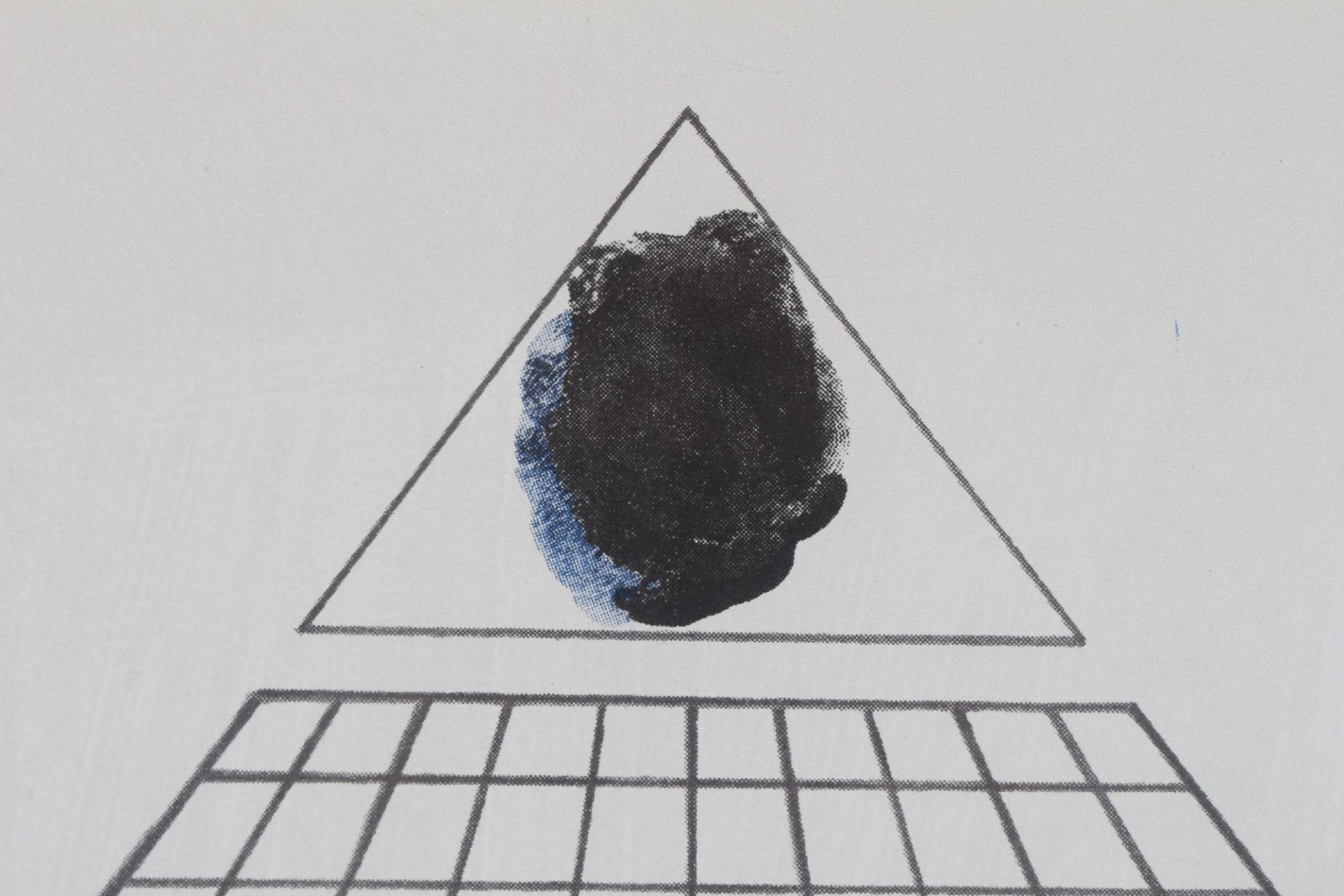 Günther Uecker (1930) lithography top of the pyramid, Lithografie Spitze der Payramide, - Image 5 of 5