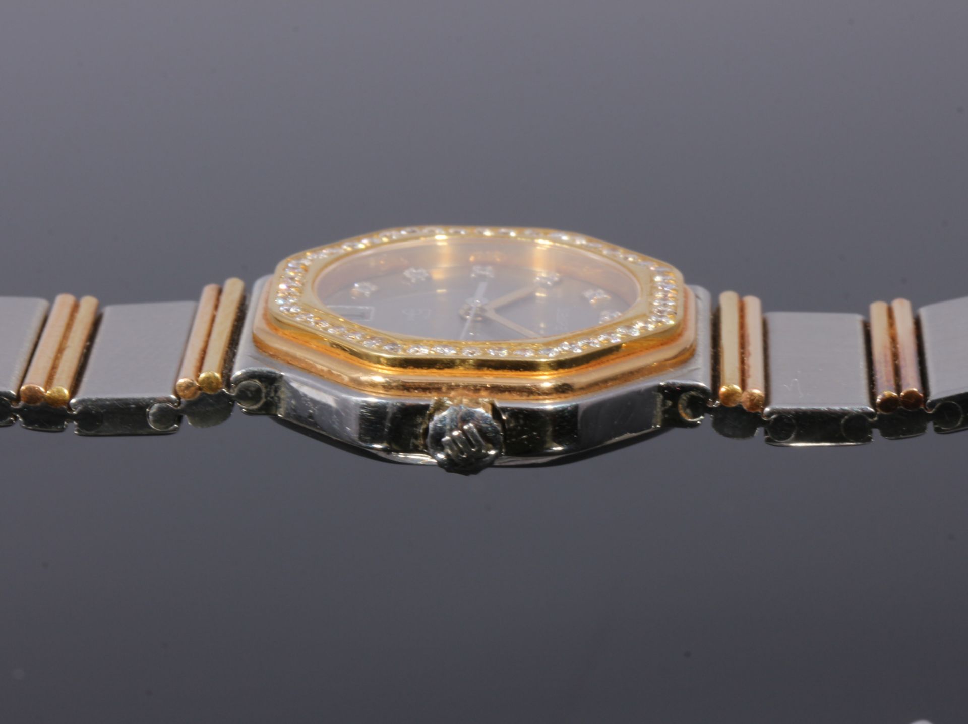 Wempe 5th Avenue Damen Armbanduhr mit Brillanten, ladies wrist watch with diamonds, - Image 4 of 5