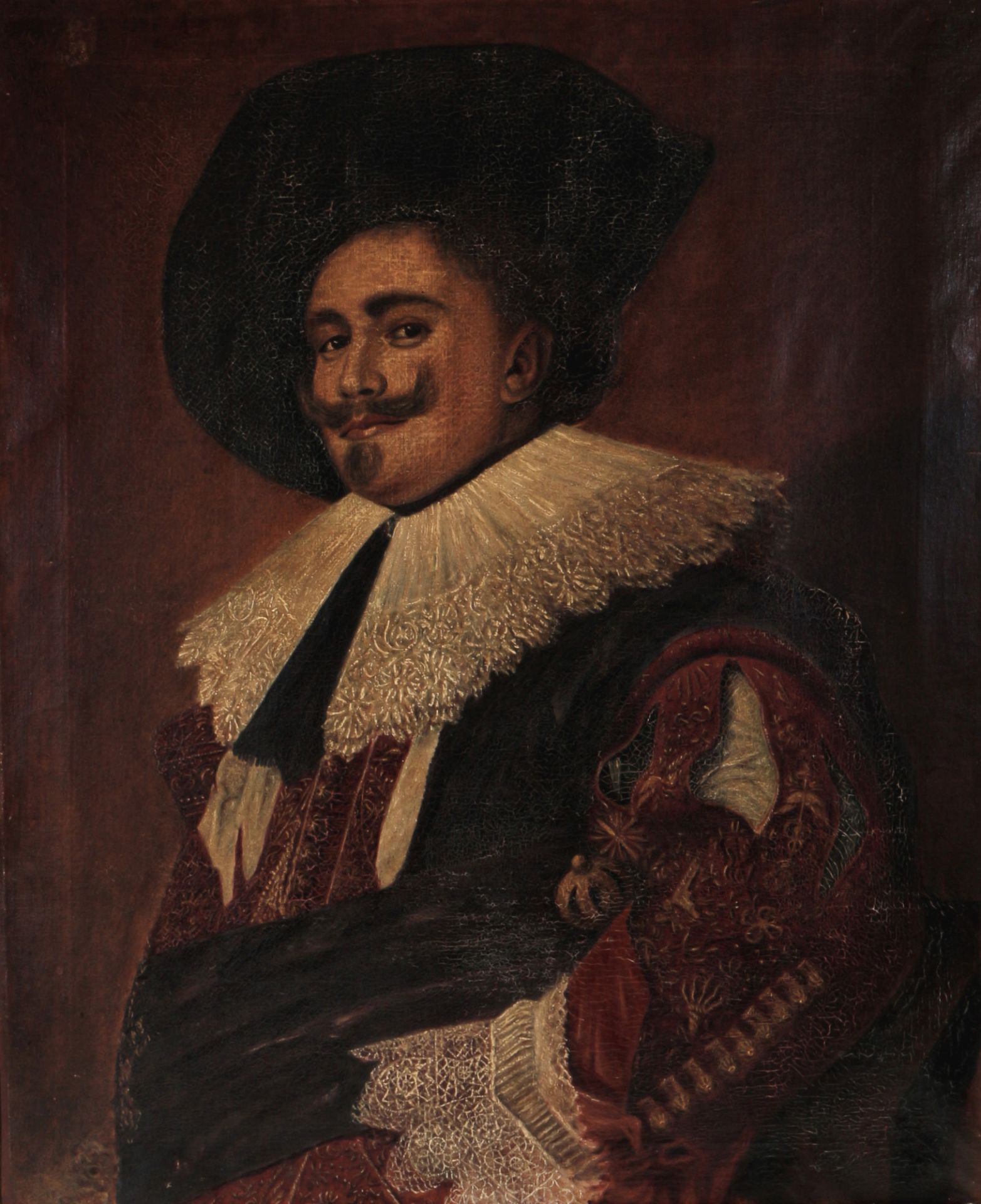 Unbekannter Maler, Der lachende Kavalier nach Frans I Hals, the Laughing Cavalier,