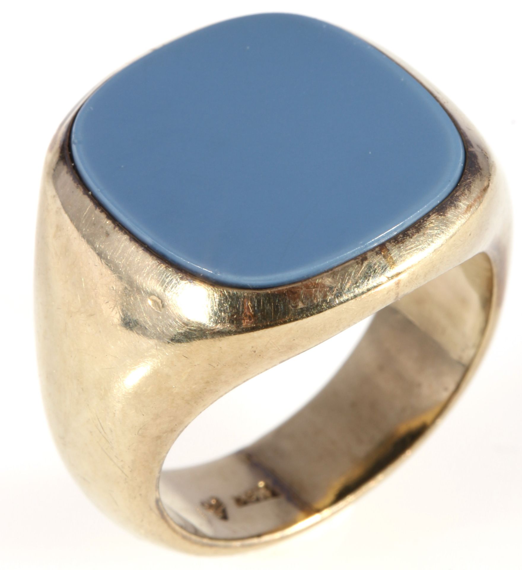 333 Gold massiver Siegelring, 8K gold solid signet ring,