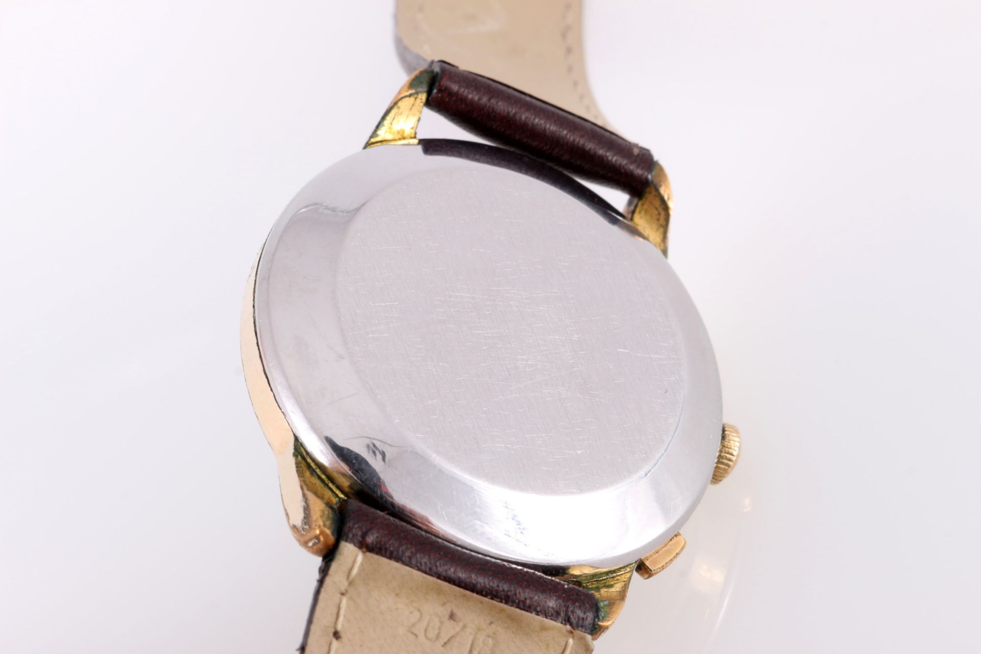Hanhart Fliegerchronograph Flyback Fliegeruhr, men's aviator chronograph wrist watch, - Image 6 of 7