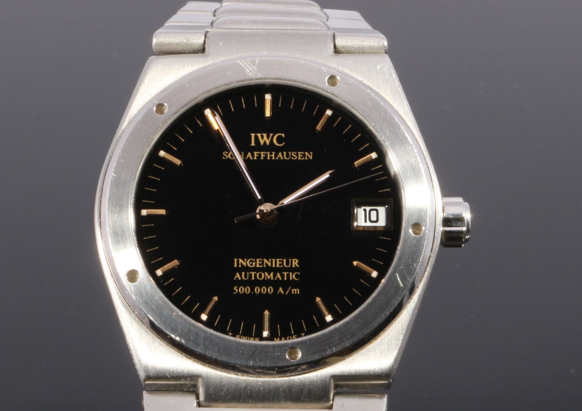 IWC Ingenieur Automatik 500.000 A/m Herren Armbanduhr IW3508-02, men's wrist watch, - Image 2 of 6