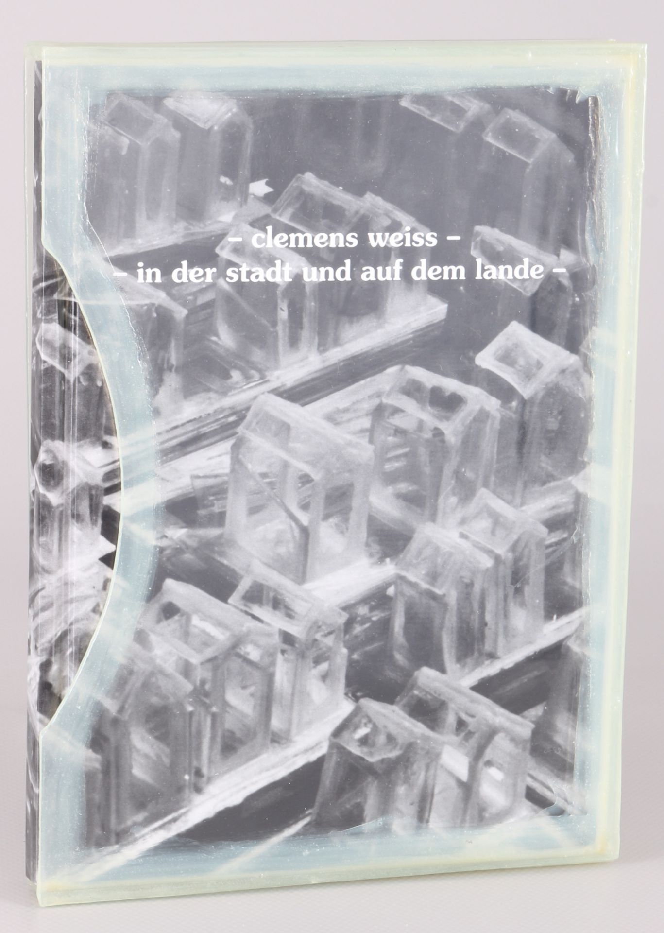 Clemens Weiss (1955) Buch Vorzugsausgabe in Vitrine - In der Stadt und auf dem Lande 1995 - Image 2 of 5
