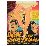 Cinema Poster Enigme Aux Folies Bergere