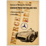 Sport Poster Mercedes Benz Holland Grand Prix Formula