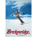 Sport Poster Breckenridge Colorado Ski USA