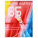 Sport Poster Roland Garros 85 Tennis Grand Slam