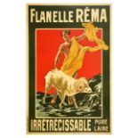 Advertising Poster Flanelle Rema Ram Wool Clothing Fashion