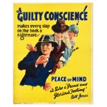 Propaganda Poster Bill Jones Guilty Conscience Motivation