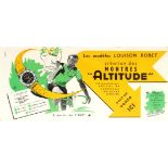 Sport Poster Tour De France Louison Bobet Altitude