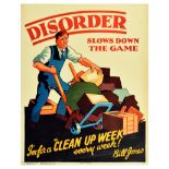 Propaganda Poster Bill Jones Disorder Organisation Motivation
