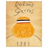 Sport Poster Roland Garros 81 Tennis Grand Slam