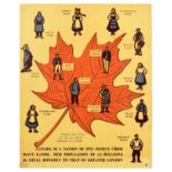 Advertising Poster Canada Nation People Nationality