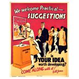 Propaganda Poster Bill Jones Practical Suggestions Motivation