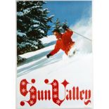 Sport Poster Sun Valley Idaho Ski USA