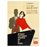 Advertising Poster Fashion Show Spain Fair Contest Coca Cola