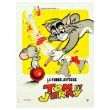 Cinema Poster Tom And Jerry Cartoon MGM Animation Snooker Pool Cue