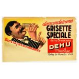 Advertising Poster Grisette Speciale Belgian Beer Draft