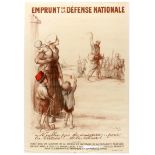 War Poster Loan Emprunt de la Defense Nationale WWI France