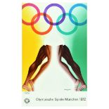 Sport Poster Munich Olympics 1972 Allen Jones