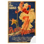 Cinema Poster Paris Pinup Cancun Cabaret Eiffel Tower Comedy Romance