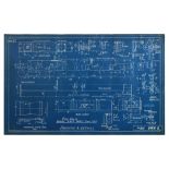 Advertising Poster Blueprint Great Western Railway Locomotive GWH2 5 Inch Gauge