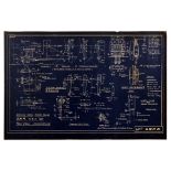 Advertising Poster Blueprint Great Western Railway Locomotive GWH8 Working Model 5 Inches Gauge