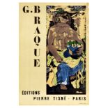 Advertising Poster Georges Braque Art Exhibition