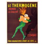 Advertising Poster Le Thermogene Leonetto Cappiello Belgium