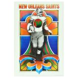Sport Poster New Orleans Saints NFL American Football Collectors Series