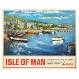 Travel Poster Isle of Man British Rail Railways