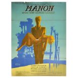 Movie Poster Manon French Cinema Paul Colin