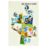 Sport Poster Los Angeles Rams NFL American Football Collectors Series