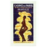 Advertising Poster Casino De Paris Roland Petit Lisette Malidor