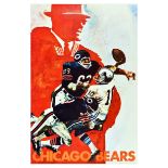 Sport Poster Chicago Bears NFL American Football Collectors Series