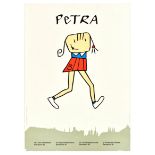 Sport Poster Petra Barcelona 92 Paralympic Olympic Games Girl Mascot