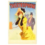 Advertising Poster Jules Cheret Theatrophone Masters