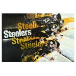 Sport Poster Pittsburgh Steelers NFL American Football Collectors Series