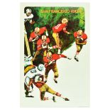 Sport Poster San Francisco 49ers NFL American Football Collectors Series