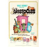 Movie Poster The Aristocats Walt Disney