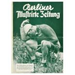 Advertising Poster Berliner Illustrierte Zeitung Leducq Tour de France