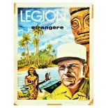 Propaganda Poster Foreign Legion Tahiti Etrangere