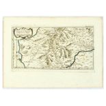 Antique Engraving Poster Map Continuation of the Province of Quito in Peru