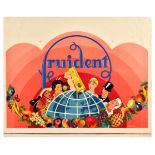 Advertising Poster Fruident Toothpaste Dental Health Fruit Sugar