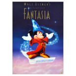Movie Poster Fantasia Mickey Mouse Walt Disney