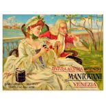 Advertising Poster Mantovani Digestive Absinthe Aperitif Alcohol Drink Venice