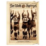 Advertising Poster Set Der Welt Spiegel Baseball Rugby Leni Riefenstahl Tivoli Gymkhana