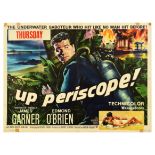 Movie Poster Up Periscope WWII Drama James Garner