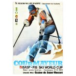 Sport Poster Courmayeur Ski World Cup Aosta Valley Italy